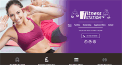 Desktop Screenshot of fitnessstation.co.uk
