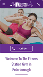 Mobile Screenshot of fitnessstation.co.uk